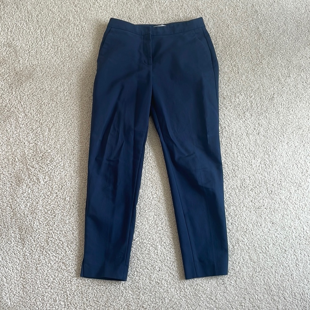 Navy trousers - like new!!